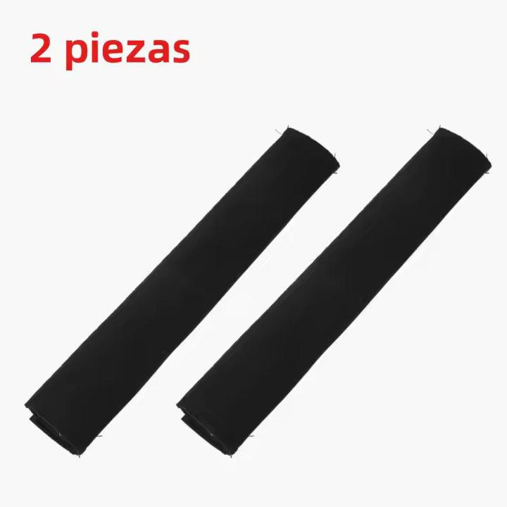 Protector De Cadena Para Bicicleta De Neopreno Accesorios De Ciclismo Protección De Marco Y Cadena Negros De Poliéster - 1