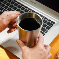 Taza De Café De Acero Inoxidable 304 Doble Capa 300ml Taza De Agua Aislante Creativa Taza De Cerveza Vaso Resistente Al Calor - details 3
