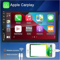 Radio Coche 1 DIN Bluetooth Estéreo para Automóvil con 7 Pulgada Pantalla Táctil, Universal Reproductor de Coche con Cámara de Visión Trasera, Compatible con MirrorLink/Radio FM/USB/AUX/TF/SWC - details 0