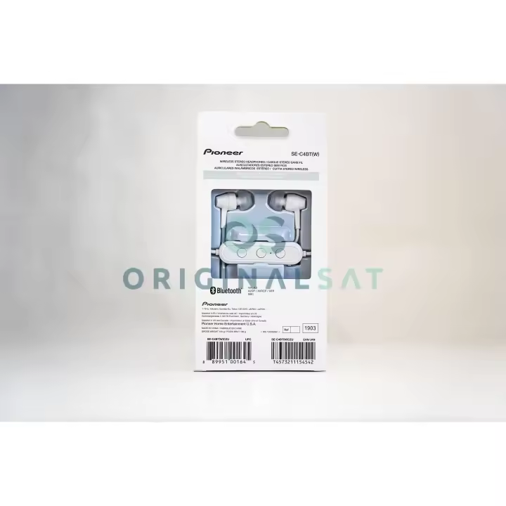 Auricular Pioneer SE-C4BT Bluetooth Blanco - 1