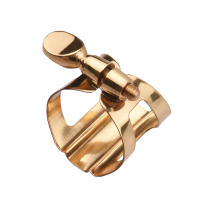 Ligadura De Saxofón Compacta Y Duradera Con Ajuste Por Tornillo Para Soprano Accesorio De Música Sin Marcas De Químicos Producido En China - details 1