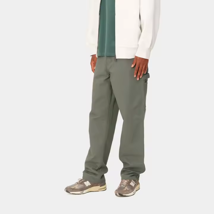 Pantalón Carhartt Verde Single Knee Pant Smoke Green - 1