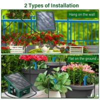 Sistema De Riego Solar Para Jardín Y Balcones Con Riega Drip Automático Kit De Riego DIY Para Huerto Material Metálico - details 5