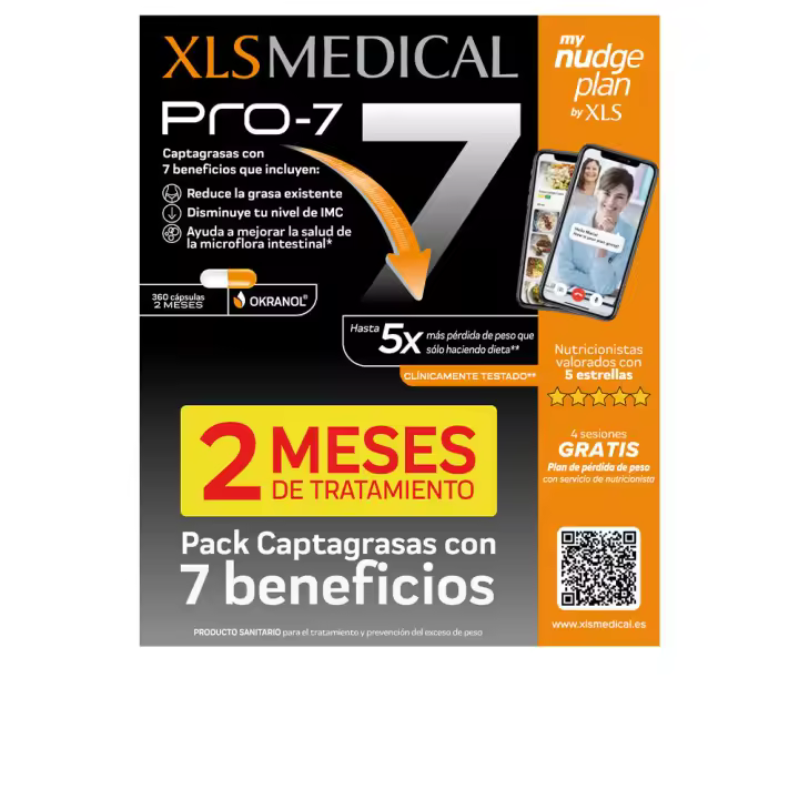Alimentación Xls Medical XLS MEDICAL PRO-7 CAPTAGRASAS PACK - 1