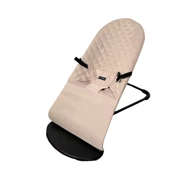 LUTODY - Hamaca de bebé, Mecedora recién nacido con arnés de seguridad y juguete, tela transpirable y antimanchas, ligera y resistente - De 0 a 1 año. - 1