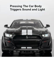 Modelo De Coche Deportivo Mustang GT500 a Escala 1:18 Con Luces Y Sonido Puertas Abiertas Colección De Juguetes Para Niños Regalo De Cumpleaños - details 3