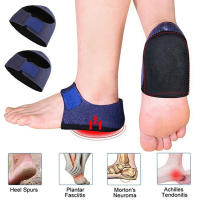 Almohadillas De Gel Para Talón 1 Paquete Alivio Del Dolor De Talón Y Fascitis Plantar Ideal Para Pies Doloridos Y Roturas De Talón - details 1