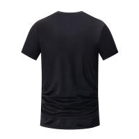 Pack De 4/1/2 Camisetas Deportivas Para Hombres Con Gradiente Secado Rápido Casual Manga Corta Multicolor Talla Mixta Running Fitness - details 14
