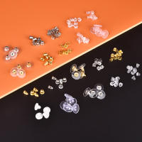 Caja De Tapones Para Orejas De Silicona Y Aleación De Goma Para Joyería DIY Estilos Múltiples 100-1040pcs/Box Accesorio De Fabricación De Joyas - details 11