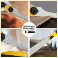 Soga De Mano Japonesa Fila Alta En Carbono Sello Ergonómico Antideslizante Con 3 Hojas De Corte Para Trabajar Madera Herramienta De Corte Y Ajuste - details 0