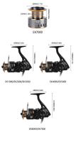 Carrete De Pesca De Mano Ambidextro Ultra Ligero Con Ratio De Engrosamiento 5.2:1 26LB Max Drag Spinning Para Agua Dulce Y Salada Con Carrete De Metal CNC - details 3