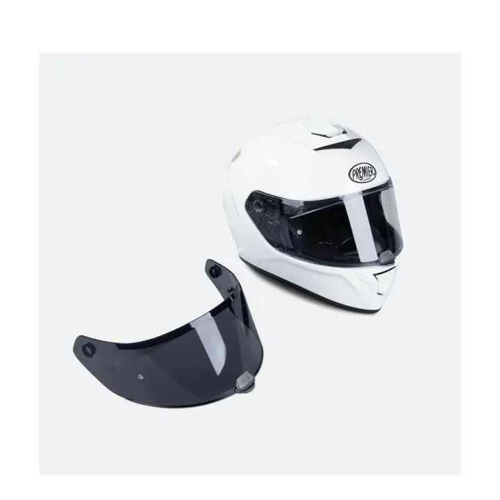 Casco Integral Premier Devil U8 White Glossy - 1