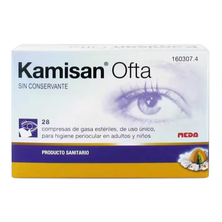 Suplemento Alimenticio Kamisan Ofta para el Cuidado de la Vista - 28 Compresas - 1