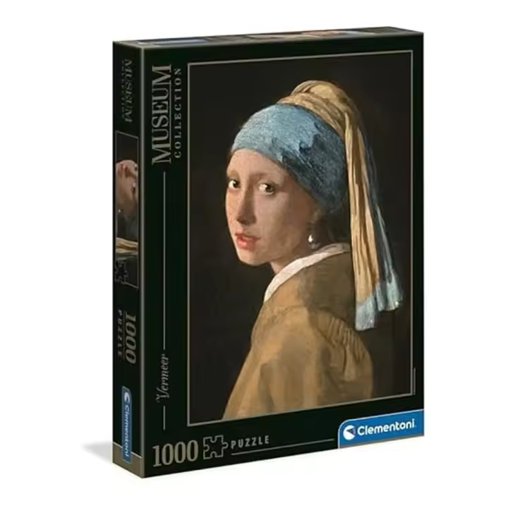 Clementoni Puzzle Vermeer La Chica de la Perla 1000 Piezas 39614 - 1