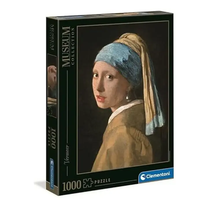 Clementoni Puzzle Vermeer La Chica de la Perla 1000 Piezas 39614 - 1