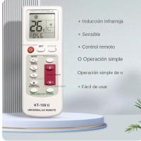 Nueva KT109II Control Remoto Universal Para Aire Acondicionado Pantalla LCD Con Base Reemplazo Compatible Con TV - details 3