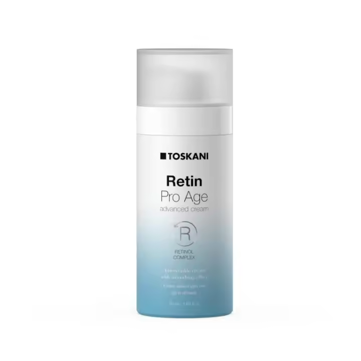 TOSKANI- RETIN PRO AGE ADVANCED CREAM RETINOL COMPLEX CREMA ANTIARRUGAS CON EFECTO ALISANTE 50ML - 1