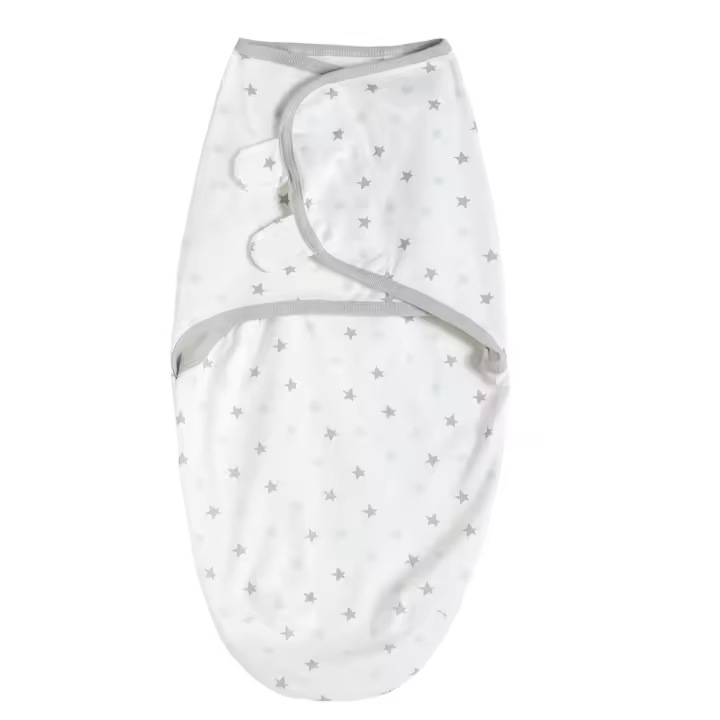 Envoltura De Bebé Muslin Insular Con Gorro Conjunto De Ropa De Cuna Para Recién Nacidos Saco De Dormir Envolvente Unisex - 1