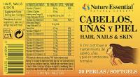 Nature Essential Cabellos, uñas & piel 30 perlas - details 2