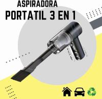 Genérico Aspirador de Mano, 3 en 1, 120W, Inhalámbrico, 3 Modos, Recargable USB, para Coche, Oficina, Hogar - details 0