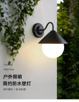 Lámpara De Pared Exterior LED Impermeable Y Resistente Al Humor Lámpara De Escalera De Acero Para Patio Tradicional Sin Certificación - details 1