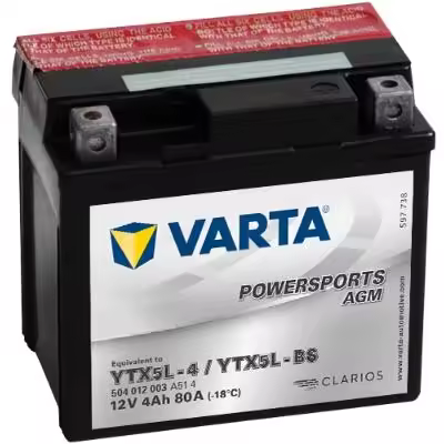 Batería de Arranque VARTA 504012008I314 - 1