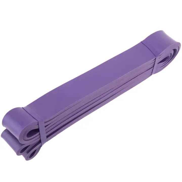 Banda elástica de resistencia morada para ejercitar la musculatura de 36 kg - PrimeMatik - 1