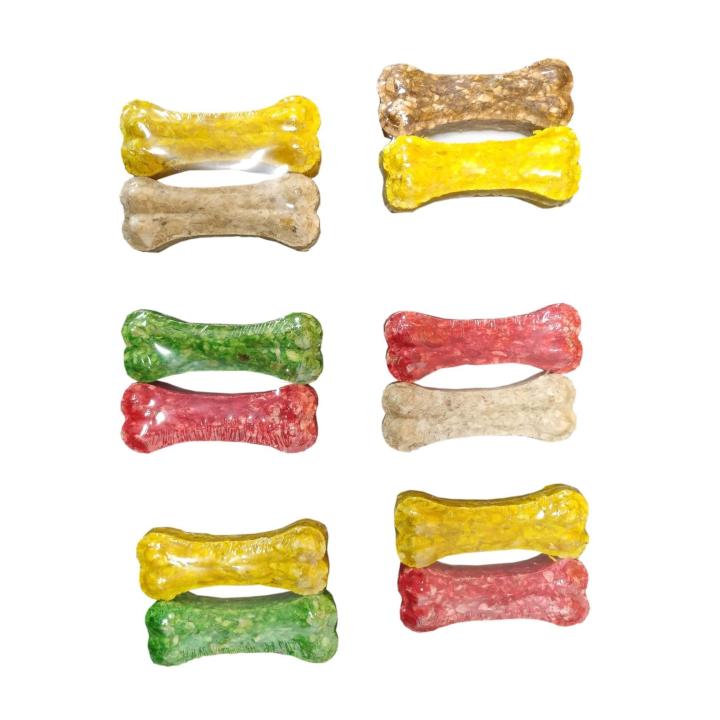 Huesos para Perros Munchy | Cuida los dientes y encías de tu mascota: reduce el sarro, fortalece las encías, refuerza los músculos y mejora su aliento | Varios formatos y colores | BARAKALDO VET+SHOP