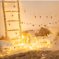 Guirnalda Decorativa De Luces De Navidad LED 24V Impermeable Para Exterior Con Hilo De Cobre Fairy Lights Para Boda Jardín Calle Césped - details 6