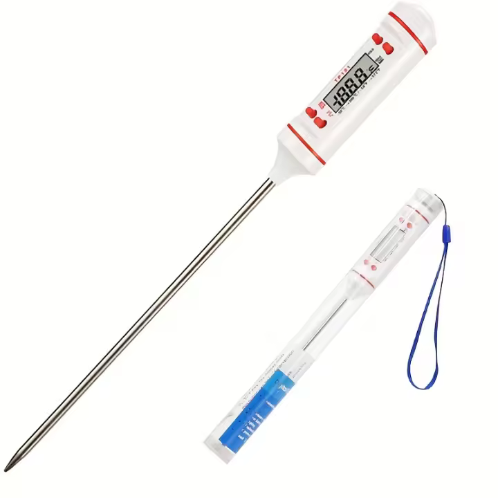 Termómetro Digital De Carne Con Probing Para Cocina BBQ Medición De Temperatura En Horno Agua Leche Aceite Precisión De 0.1 - 1