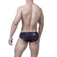 Nueva Bikini De Natación Para Hombres Sexy Con Estampado Briefs Push-Up Shorts De Baño Para Surf Y Playa Trunks De Natación - details 3