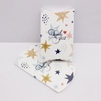 10pc Bolsas De Regalo Para Joyería De Papel Tamaño 12.5x8x2cm Cajas De Almohada Empaque De Fiesta Acabado Mate - details 5
