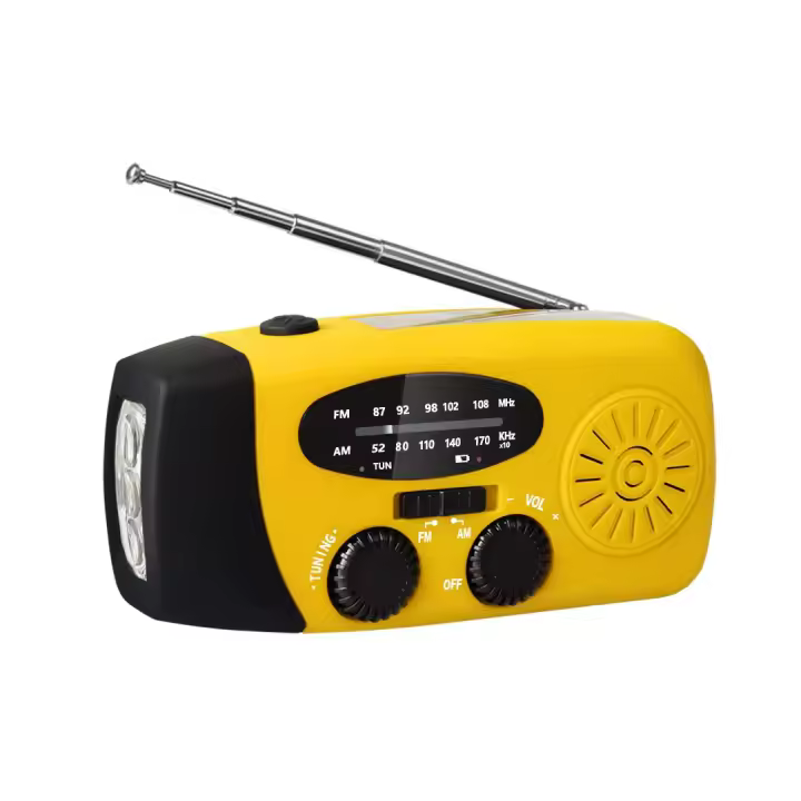 Radio de emergencia / Radio de emergencia y Banco de Energía Solo radio de Carretera Negra - 1