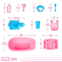 Accesorios bebés de juguete c/bañera Colorbaby's - details 5