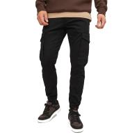 Pantalón Jack & Jones 12139912 negro cargo - Modelo Paul en color black - details 0