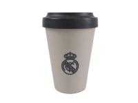 Real Madrid Vaso Para Llevar Crema Empolvado 400ml, Producto Oficial - details 5