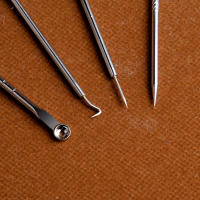 IMAGIC Set De 4 Piezas De Agujas De Acero Inoxidable Para Eliminación De Quistes Y Puntos Negros Limpieza De Poros Herramienta De Cuidado De La Piel Para El Rostro - details 14