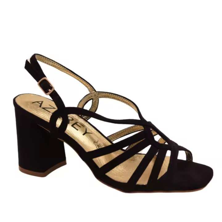 Calzado Sandalias marca Azarey modelo 459J456-Ne para mujer en color negro - 1