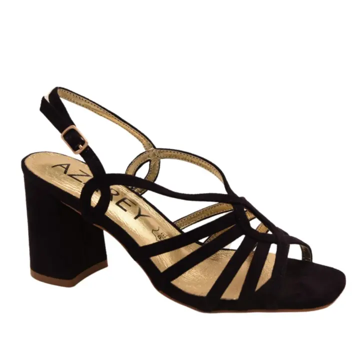 Calzado Sandalias marca Azarey modelo 459J456-Ne para mujer en color negro - 1