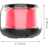 RGB Luz Bluetooth audio colorido atmósfera lámpara, computadora de esritorio al Aire Libre Pequeños altavoces Bluetooth Estéreo portátiles, - details 1
