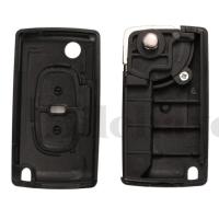 Carcasa De Llave Remoto Para Coche Jingyuqin Con 2 Botones Para Peugeot 4007 ET 4008 Citroen C-Crosser C4 Aircross Cubierta De Repuesto ABS - details 4