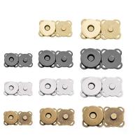 10 Sets De Botones Magnéticos Cuadrados Para Bolsos Y Monederos Clavos De Manija 11mm 15mm 19mm Colores Variados Accesorios De Manualidades - details 0