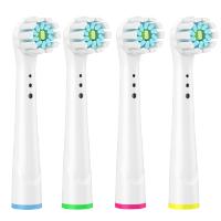 Cabezales De Repuesto Para Broca Eléctrica Sonic Universal 4 PCS DuPont Cerda Suave Cuidado Oral Dental Para Adultos - details 4
