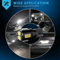 10Pcs Lámparas LED T10 W5W Blancas 6000K Super Brillantes Para Coche Lámpara De Lectura Interior Puerta Maletero Tronco - details 7