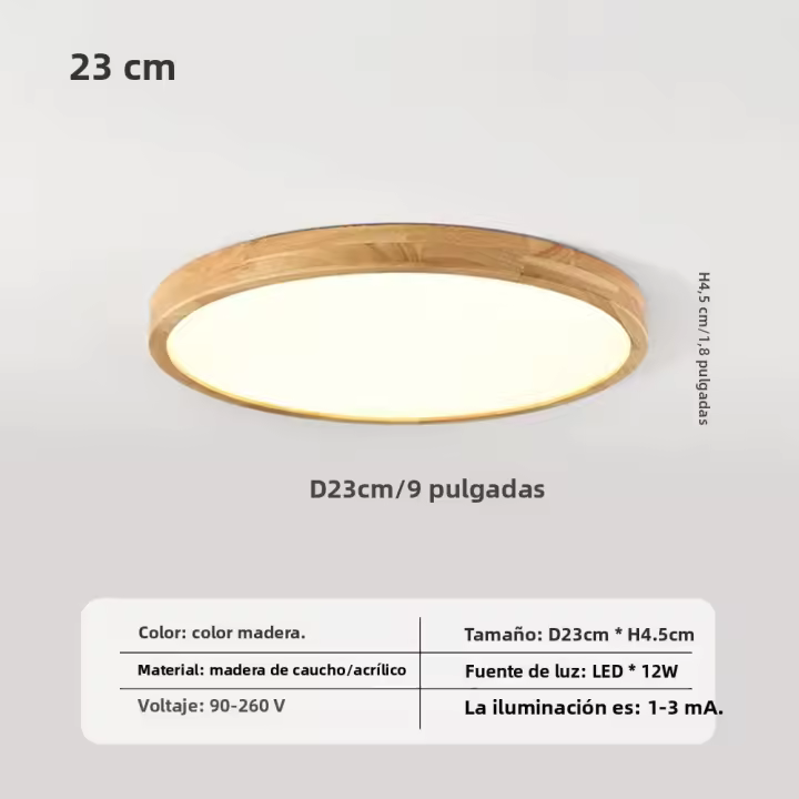 Lámpara De Techo LED Minimalista Para Decoración De Hogar Y Oficina Iluminación Interior Moderna Con Control De Brillo Incluido - 1