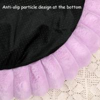 Alfombra De Mascota De Peluche Para Perros Y Gatos Medida 50cm-19.69in Ideal Para Otoño E Invierno Tapete Para Litiario Estilo Sólido Material De Veludo De Conejo - details 10