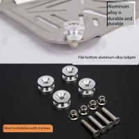 Caja Trasera De Motocicleta Accesorios Universales Aluminio Espaciadores De Resorte Hebilla Y Placa Inferior Para Equipaje - details 13