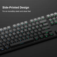 Keycaps De PBT Para Teclado Mecánico Gradient Gris Retroiluminado Compatible Con Switch MX 133 Teclas Altura Original - details 1