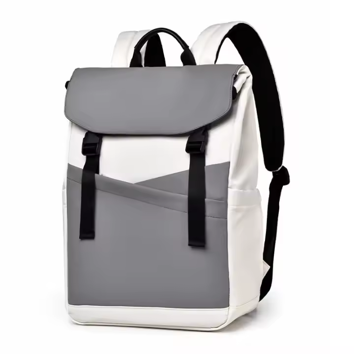 Mochipa Ligera para computadora portátil para helbres, mochila de moda para computadora de 15,6 pulgadas, mochila de trabajo Comercial, mochila de viaje para helbres y Mujeres (Negro) - 1