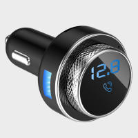 Transmisor FM Para Coche GC16 Modulador Inalámbrico Bluetooth Con Reproductor MP3 USB Doble Cargador Rápido QC3.0 Y Función Handsfree - details 10
